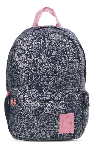 Mochila Urbana Escolar Baires Botanic 17'' Pulgadas Mooving