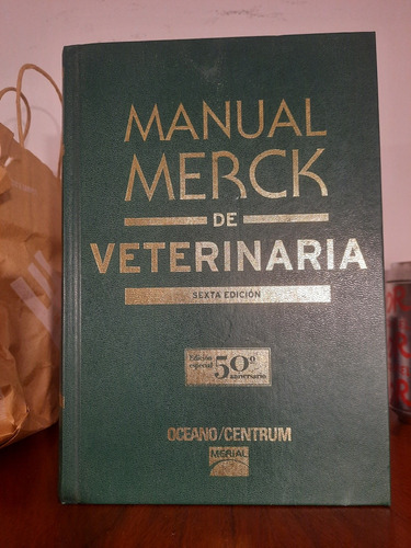 Manual Merk Veterinariasexta Edición. Impecable 