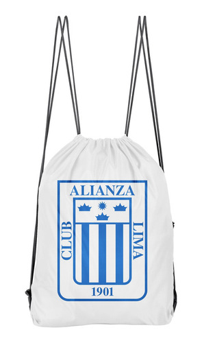 Bolso Deportivo Insignia Alianza Lima (d0169 Boleto.store)