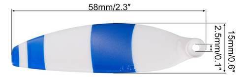 Meccanixity Mini 1 Drone Hélices Drone Blades Hélices Blanco