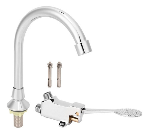 Juego De Grifos De Lavabo De Baño Pedal De Laboratorio