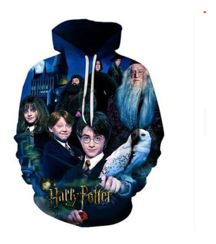 Suéter De Harry Potter Con Capucha, Estampado En 3d, Cospaly