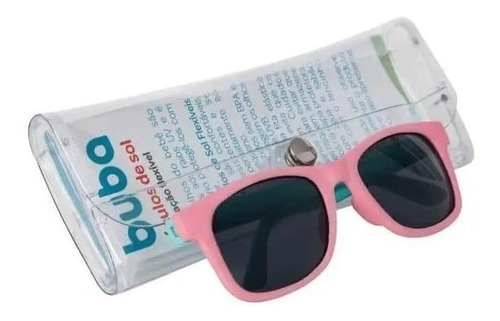 Óculos De Sol Buba ® Com Proteção Solar Color Pink 11748