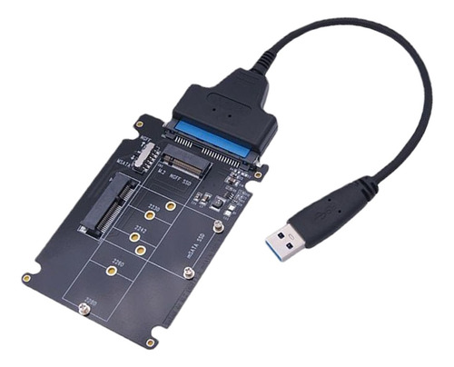 Adaptador Ngff Msata Para Sata, Interface Hdd M.2 Pci E B Ou