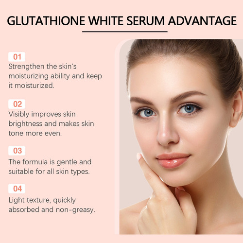 Tratamiento Facial Hidratante E Iluminador Con Glutatión Kój