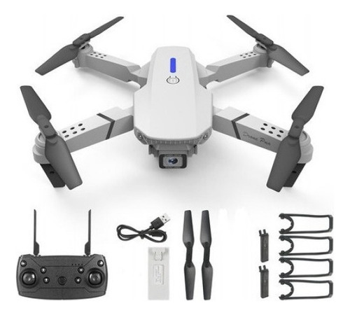 1 Cámara Mini Drone Grande Angular Wi-fi Barato + 2 Morcegos