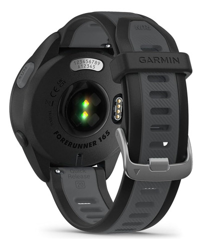 Reloj Inteligente Garmin Forerunner 165 Music, Negro Y Gris