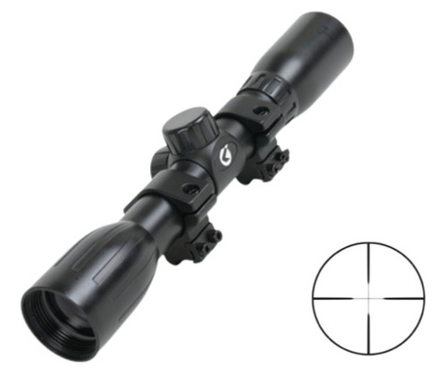 Mira Gamo 4x32mm Riflescope .22cal 29ft Negro Matte Xchwp