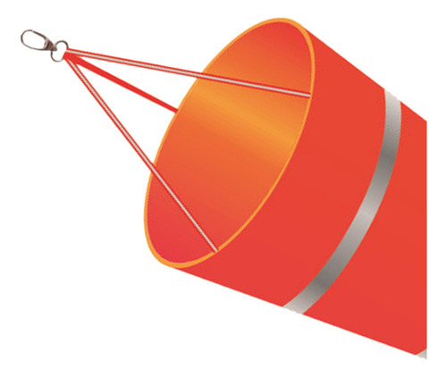 Manga De Viento Windsock Medición Bandera Dirección 60cm