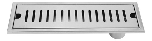 Ducha Rectangular Grande De Acero Inoxidable Floor Drain