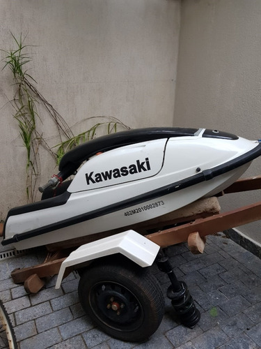 Jet Ski Kawasaki Em Pé + Carreta