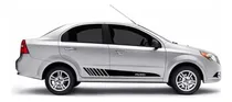 Comprar Vinilo Auto Franjas Calcos Laterales + Capot Chevrolet Aveo