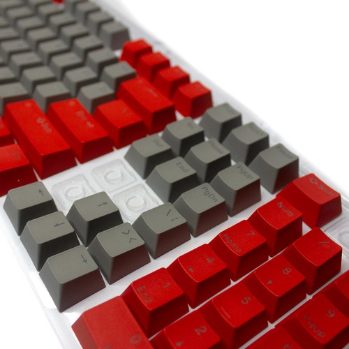Imagen 2 de 2 de Keycaps Set Color Rojo + Gris