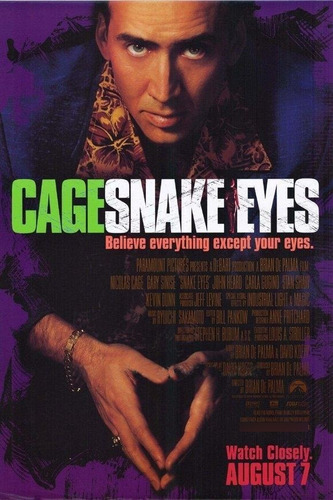 Ojos De Serpiente Nicolas Cage Carla Gugino Vhs Sin Caja