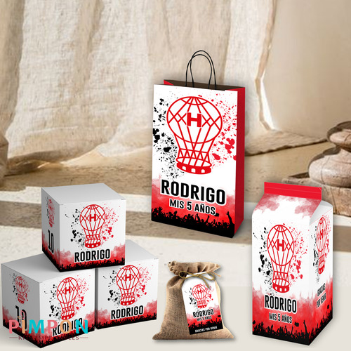 Kit Imprimible Club Atletico Huracan - Personalizado