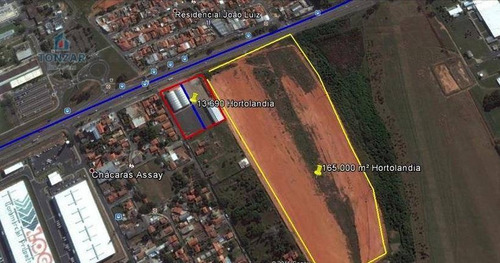 Imagem 2 de 2 de Área À Venda, 87000 M² Por R$ 30.000.00área Industrial À Venda, Chácaras Assay - Hortolândia/sp - Ar0123