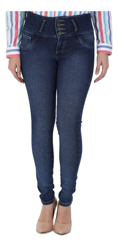 Jeans Casual Lee Mujer Pretina Alta Booty Up R5z