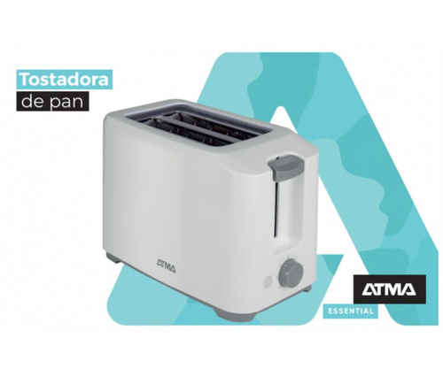 Imagen 2 de 2 de Tostadora de Pan. Eléctrica Atma Essential. To2180wp 700w