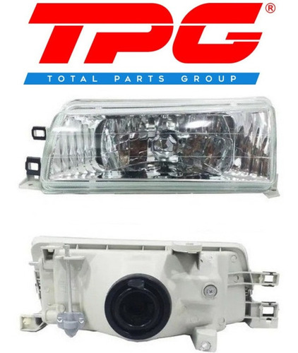 Faro Lh (cristal Vidrio) Toyota Corolla Araya 88-92 Tpg