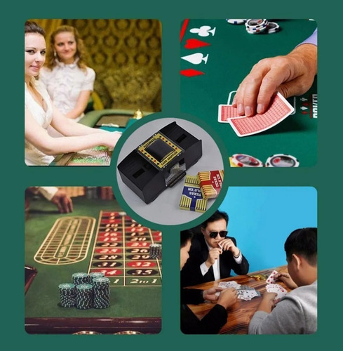 A Automático De Cartas De Póquer Barajador De Cartas