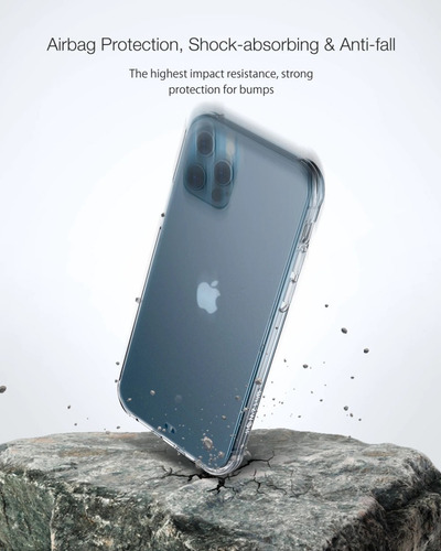 Capa Para iPhone 12 Pro Max - Silicone Transparente