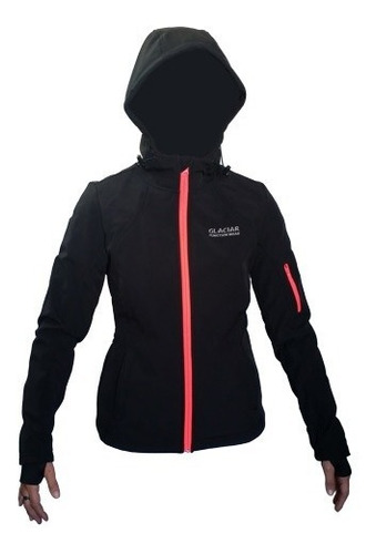 Campera Soft Shell Dama - Glaciar