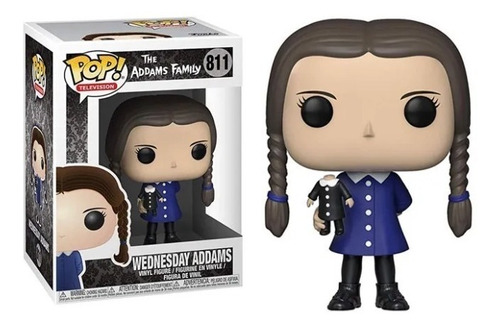 Funko Pop Merlina Los Locos Addams Wednesday Addams