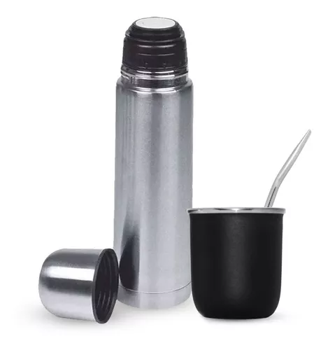 Termo Termico Acero Inox Tapa Tipo Vaso Duracion 7hs 500ml