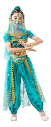 Disfraz Indio De Princesa Jazmín Para Niños Con Danza Del Vi