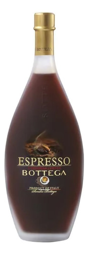 Licor Bottega Café Espresso Ethiopian Coffee 500ml 30%