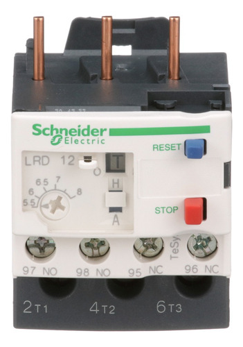 Relevador Sobrecarga 5.5 - 8 A Schneider Lrd12