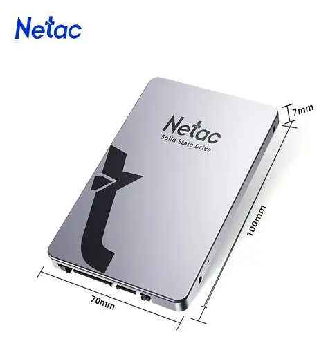 SSD Netac 1TB Sata 3 N530S Preto Para Notebook Desktop Console