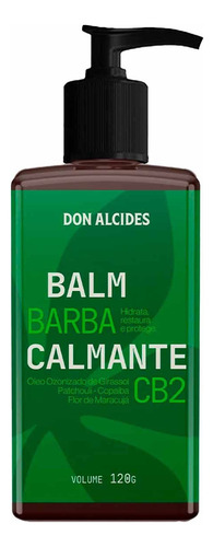Kit Balm E Óleo Para Barba Cb2 E Pente Curvo Don Alcides