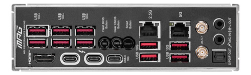 Tarjeta Madre Msi Mpg Z890 Carbon Wifi Ddr5 Lga 1851 Atx