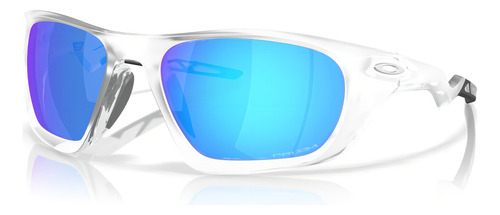 Óculos De Sol Oakley Lateralis Prizm Sapphire Oo9431 06-60 Cor Matte Clear Lente Azul
