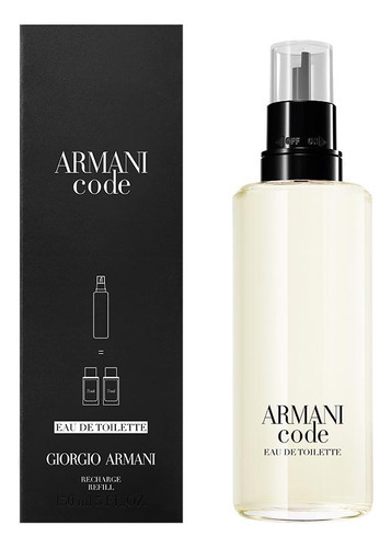 Armani New Code Giorgio Armani Edt 150 Ml Recarga Refill 3c