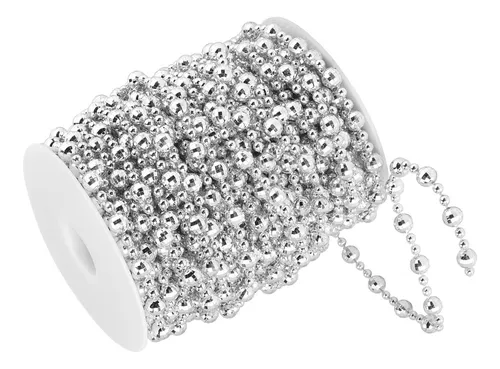 comprar Cadena De Perlas Artificiales De 20 M Para Árbol De Navidad