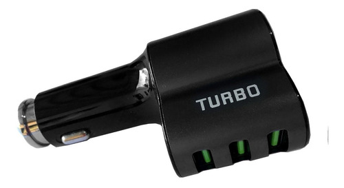 Carregador Super Turbo 5.1a  Veicular Com 3 Usb É Isqueiro