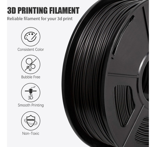 Filamento PLA 1.75 Mm Sunlu 1 Kg Color Blanco