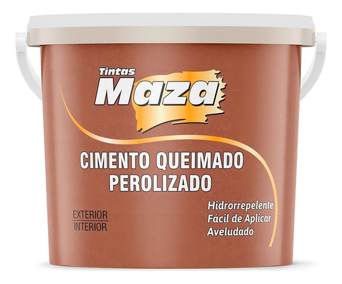 Efeito Cimento Queimado Perolizado Maza 3kg Cor Cobre