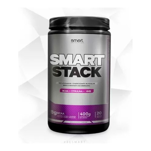 Smart Stack Aminoacidos Bcaa Glutamina 300 Gramos 