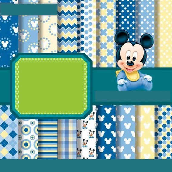 Kit Fondo Mickey Bebe Mercadolibre Com Ar Kit Fondo Mickey Bebe Mercadolibre Com Ar