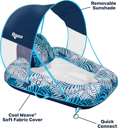 Silla De Piscina Aqua Float Para Adultos Zero Gravity Flo...