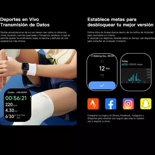 Smartwatch Scykei By Calvin Klein Movis Amoled 2,1 Curvo