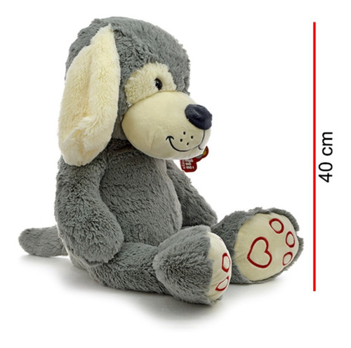 Peluche Perro Sentado Grande 40cm Phi Phi Toys La Plata