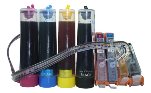 Tinta Continua Compatible Hp 564 B210a B209a 7510 4610 D5445