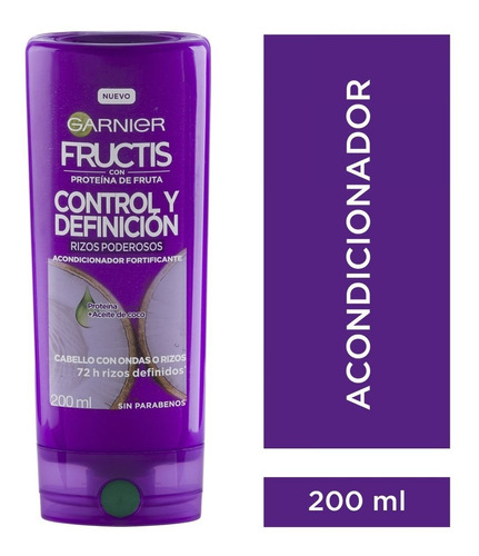 Garnier Fructis Rizos Poderosos Acondicionador X 200ml