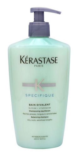 Kérastase Specifique Shampoo Antigrasa Bain Divalent 500 Ml