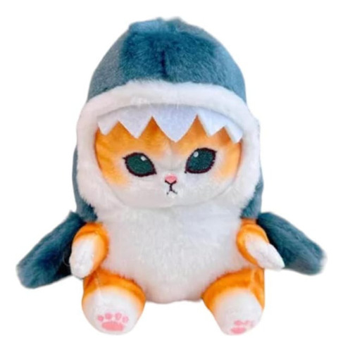 Llavero Peluche Gato Tiburon Exclusivo Regalo Niños Michi 