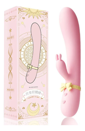  Vibrador Punto G Rabbit Doble Clitoris Usb Recargable Mujer